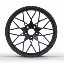 18 19 20 21 22 23 24 Zoll geschmiedete Räder für Audi Matte Black Gloss Black mit 5x112 5x130 Autofelgen angepasst